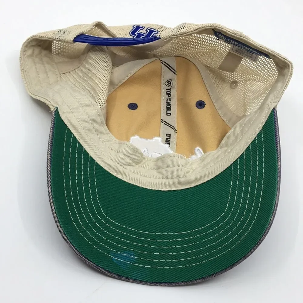 University of Kentucky Top of the World Live Blue Hat Baseball Cap SnapBack